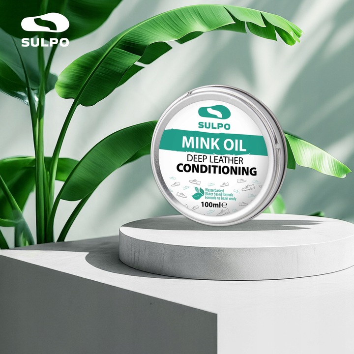 Pasta do butów skórzanych Mink Oil impregnująca olejowa tłuszcz do