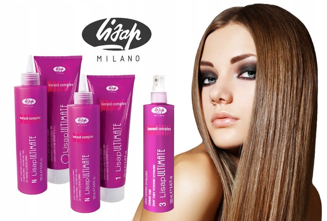 Lisap Ultimate Straight 250 ml spray keratynowy