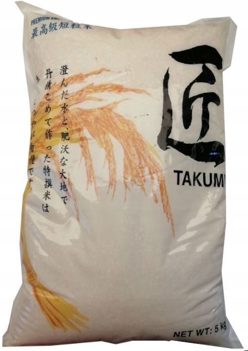 Ryż Takumi Koshihikari Naturalny Ryż do Sushi 5kg