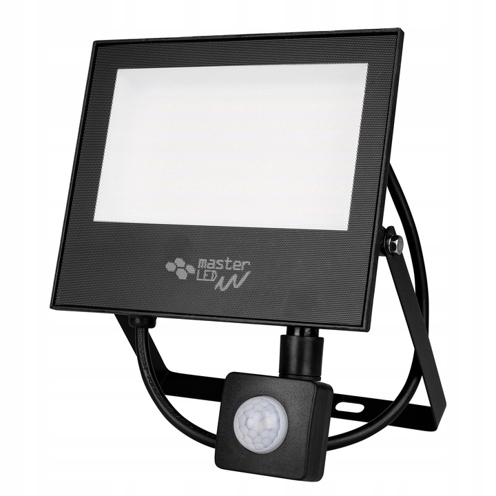 HALOGEN LED z czujnikiem ruchu naświetlacz lampa 50W 4500K ZEWNĘTRZNY