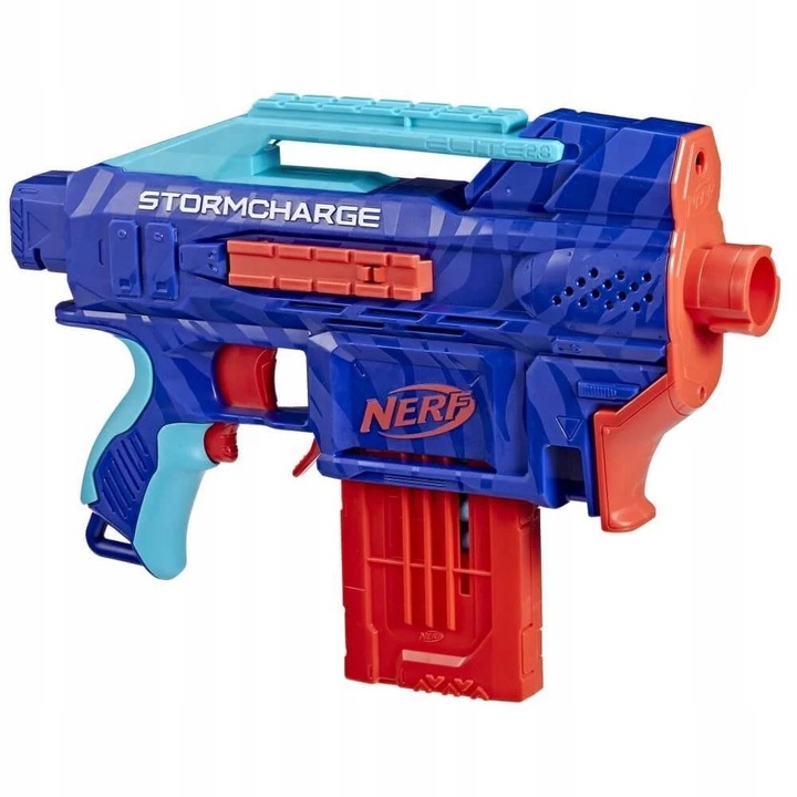 PISTOLET NERF ELITE 2.0 Automatyczny STORMCHARGE 4W1 20 STRZAŁEK +10 WAFFLE
