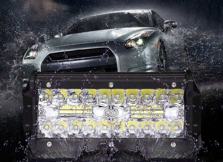 Zestaw 2 x halogen Lampa robocza oświetlenie LED 120W 12-24V