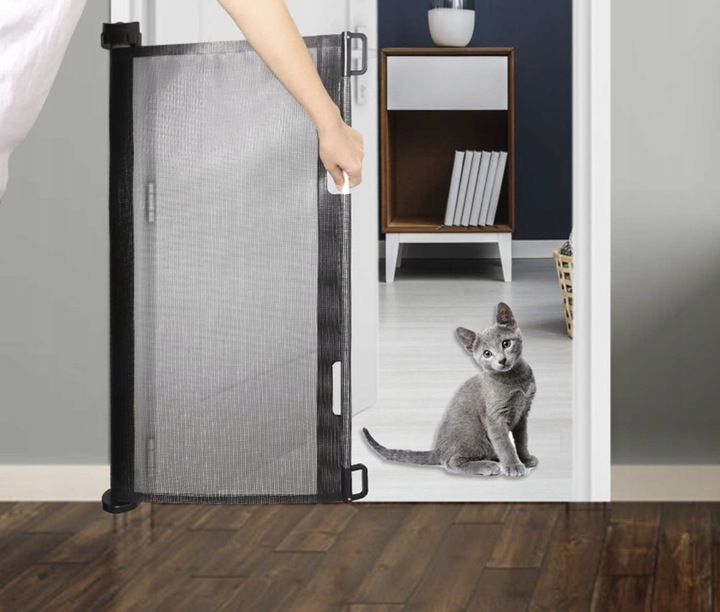 Barierka Zabezpieczająca Bramka Ochronna na Schody do Drzwi Roleta do