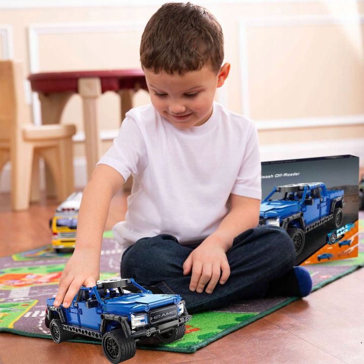 Klocki Konstrukcyjne CaDA Pickup Samochód Terenowy C52029W 390 Elementów