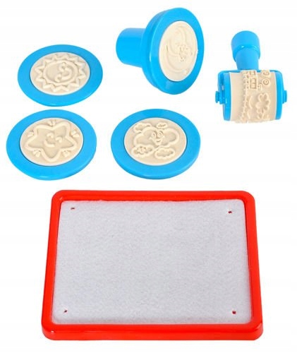 Mata Wodna do Malowania Pieczątki Formy Zestaw XXL