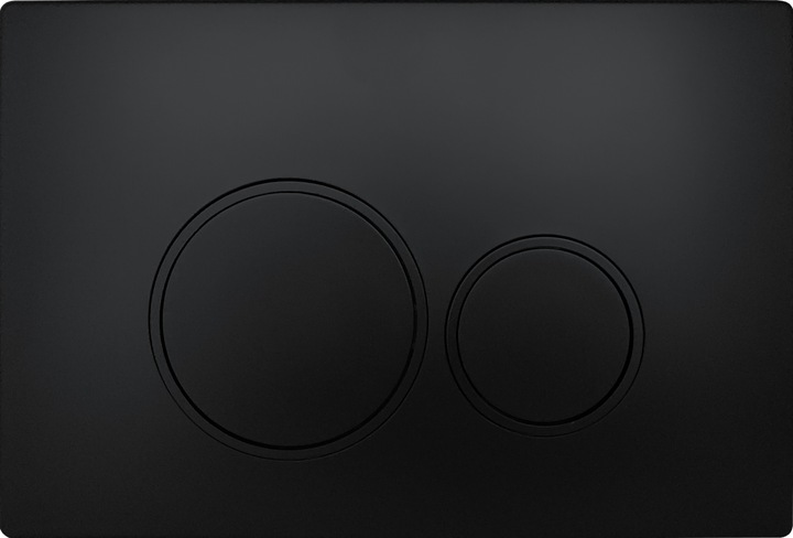 Przycisk spłukujący WC czarny mat do stelaża GEBERIT Duofix Delta