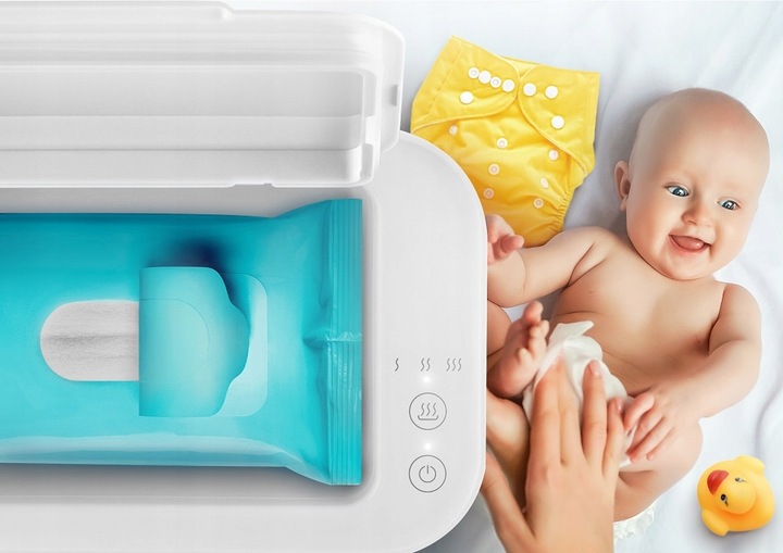 PODGRZEWACZ DO CHUSTECZEK NAWILŻANYCH NENO DLA NIEMOWLĄT PREZENT PRZENOŚNY