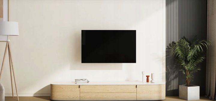 UCHWYT DO TELEWIZORA 32-85 CALI obrotowy EXTRA MOCNY DO 45KG wieszak TV hak