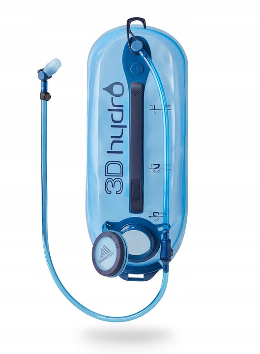 Bukłak na wodę Gregory 3D Hydro 3L Reservoir - blue