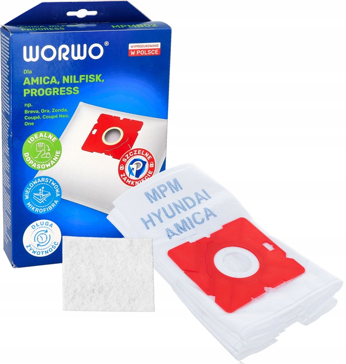 12 x WORKI DO AMICA ORA YUGO SURAZO + HEPA