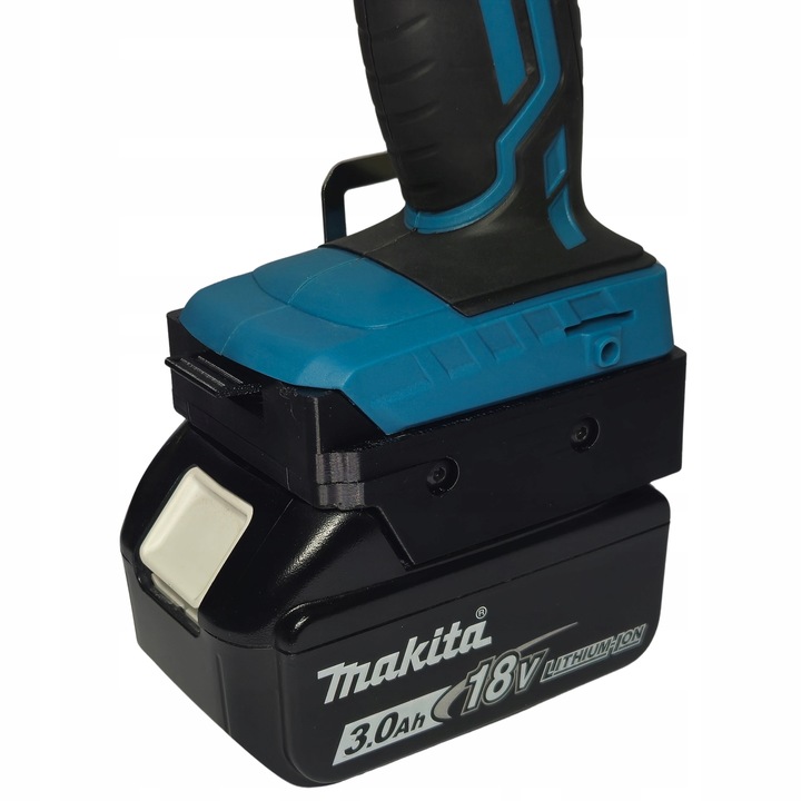 Adapter, przejściówka z baterii Makita 18V na narzędzia DEDRA SAS+ALL