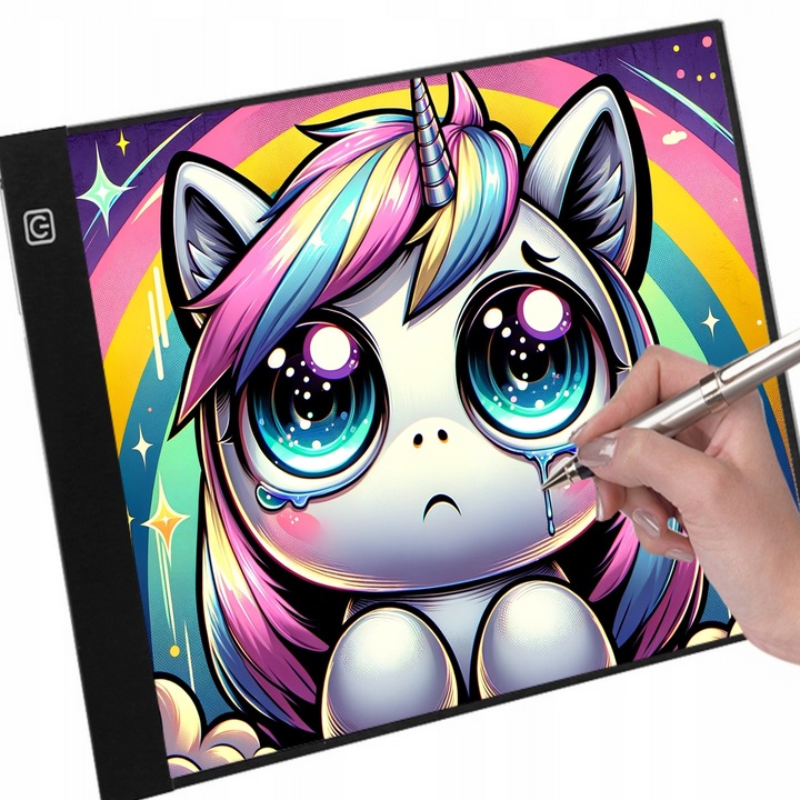 Tablet Graficzny A4 LED! Idealny Prezent dla Ucznia Szkoły Podstawowej