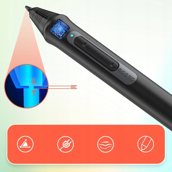 Tablet graficzny BOSTO 12HD-A LCD 8192 st 5080 LPI