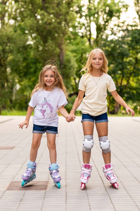 Rolki Regulowane RAVEN Isla 30-33 Kółka LED