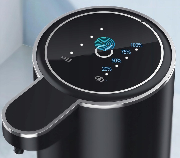 Duży bezdotykowy automatyczny dozownik do mydła w żelu i szamponu dyspenser