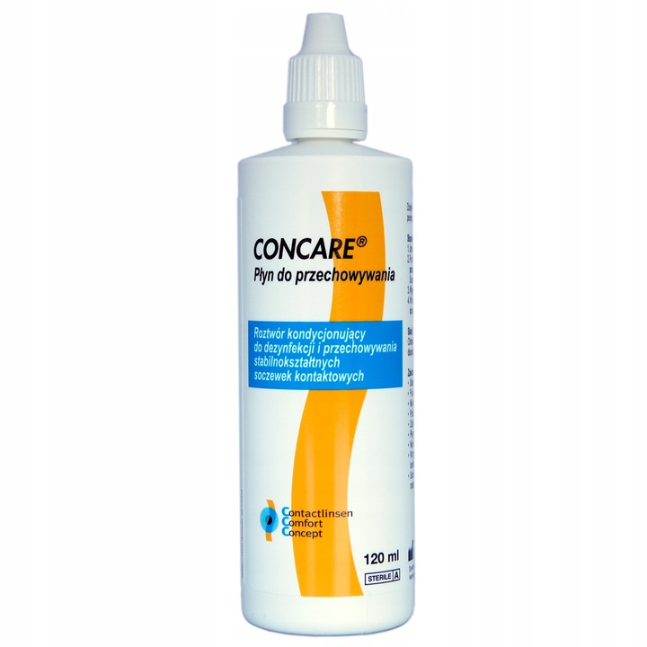 Concare Płyn do soczewek twardych 120ml roztwór