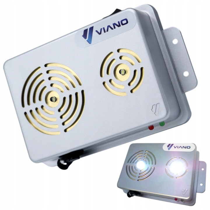 SAMOCHODOWY BEZPRZEWODOWY LED ODSTRASZACZ KUN GRYZONI SZCZURÓW MYSZY