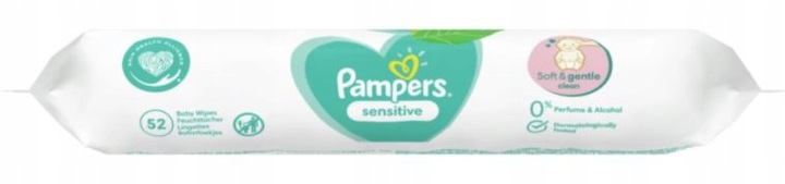 Pampers Chusteczki Sensitive 12x52 szt.