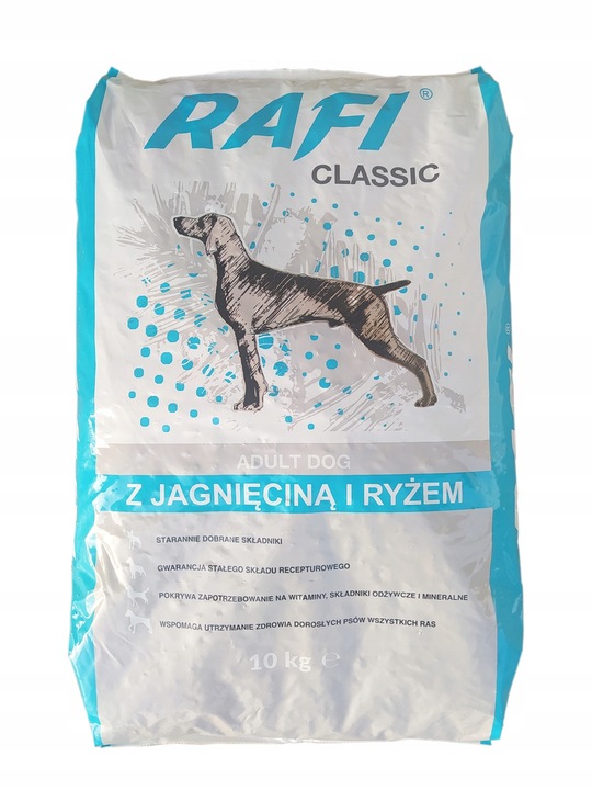RAFI CLASSIC SUCHA KARMA DLA PSA JAGNIĘCINA 10KG