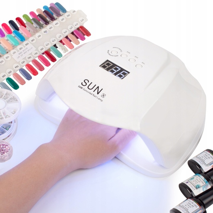 Lampa SunNail X 54W SUPER MOCNA I SZYBKA