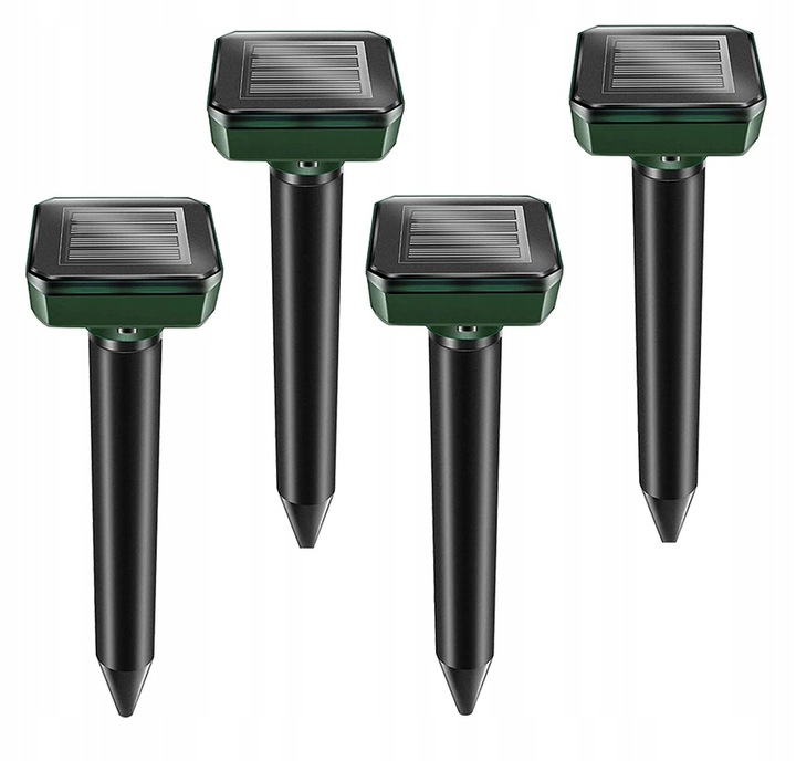 4X SILNY ODSTRASZACZ KRETÓW SOLARNY NA KRETY MOCNY