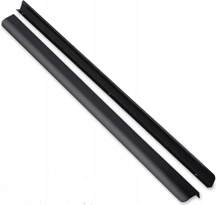 UCHWYT KRAWĘDZIOWY CZARNY 120cm UCHWYT MEBLOWY