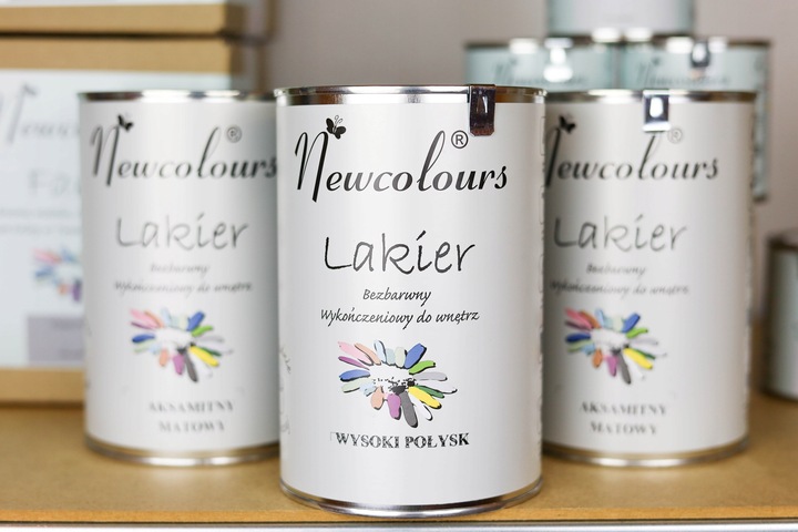 Lakier Newcolours – Aksamitny matowy bezb. 900 ml