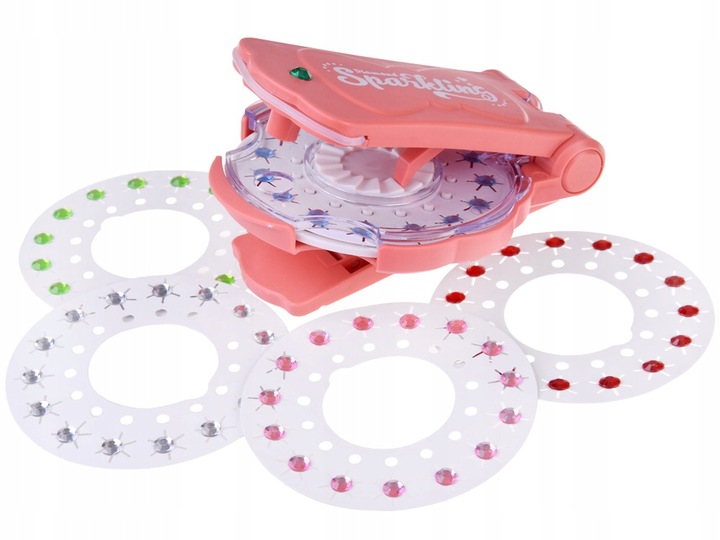 Blinger Maszynka do Ozdabiania Kryształkami Zestaw do Warkoczyków Akcesoria