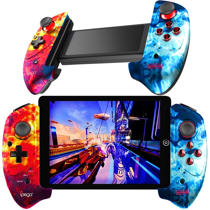Kontroler Bezprzewodowy Gamepad Ipega PG-9083b Z Uchwytem Na Telefon