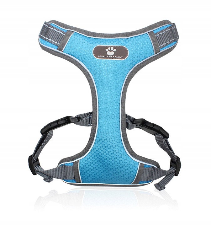 SZELKI DLA MAŁEGO PSA BEZUCISKOWE REGULOWANE ODBLASKOWE GUARD ASTRO r. M