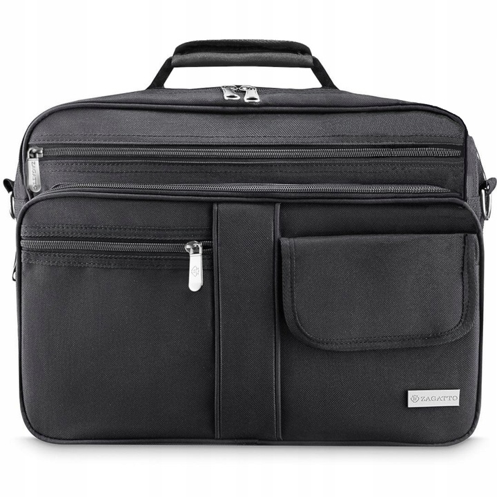 Torba męska na ramię DUŻA do pracy listonoszka mocna na laptopa