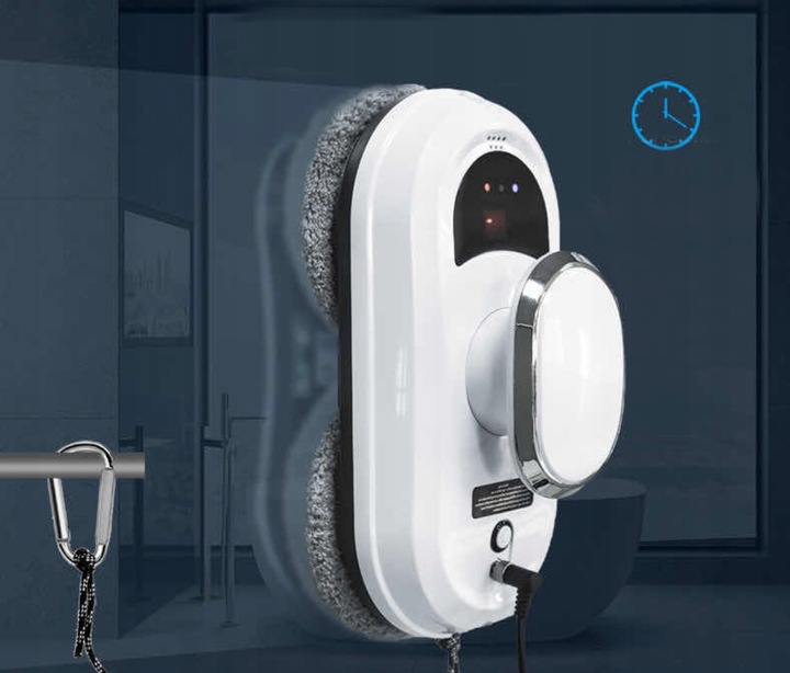 INTELIGENTNY ROBOT DO MYCIA SZYB SZYBY LUSTRA ZESTAW AUTOMATYCZNA MYJKA