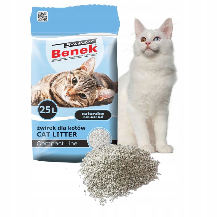 SUPER BENEK Żwirek Compact 25L