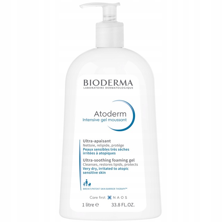 Bioderma Atoderm Intensive 1000ml żel myjący intensive gel moussant