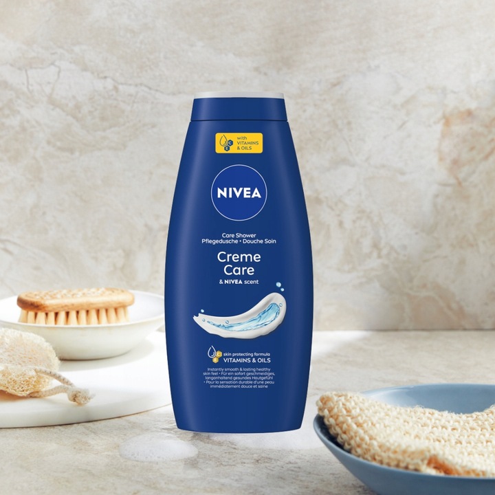 NIVEA Żel pod prysznic Creme Care 3 x 750 ml