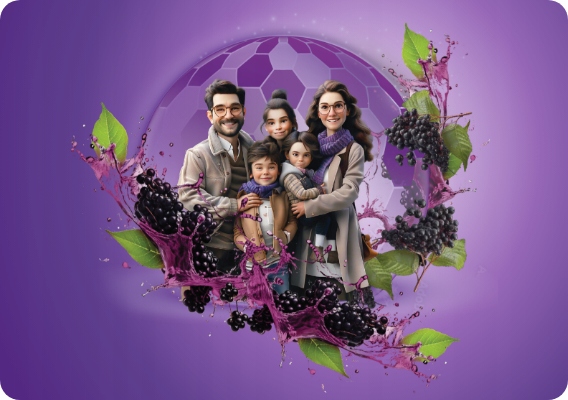 Sambucol Extra Strong czarny bez, syrop na odporność 120 ml x2