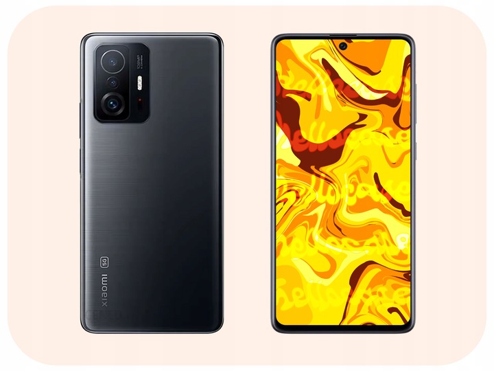 3-pak SZKŁO HARTOWANE DO XIAOMI 11T / 11T PRO na cały ekran 9H ochronne 5D