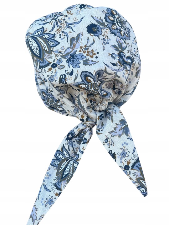 Chustka damska Aga x-81 z bawełny czapka marszczona także po