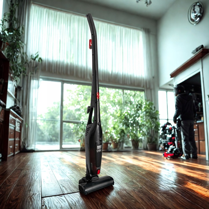 ODKURZACZ PIONOWY BEZWORKOWY Z TURBOSZCZOTKĄ + HEPA 950W CYKLONOWY