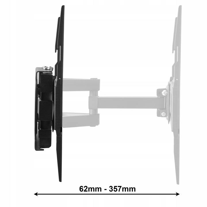 OBROTOWY UCHWYT do TELEWIZORA WIESZAK TV do 70 cali 600x400 VESA do