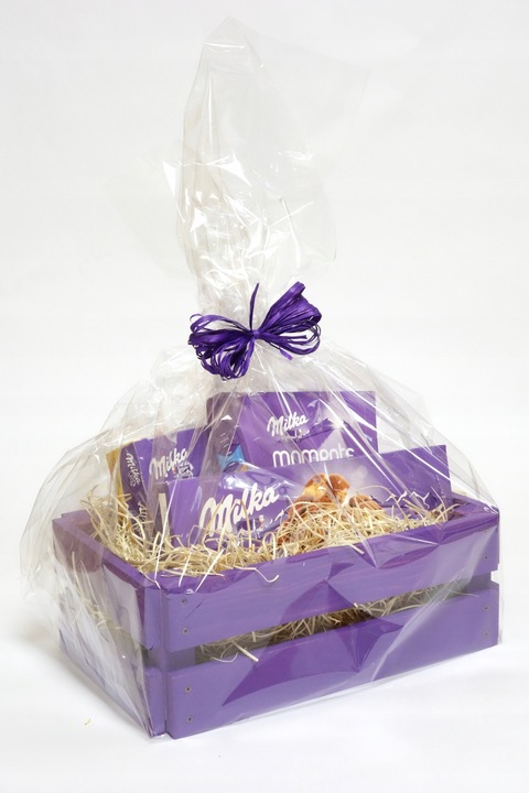 Koszyk Prezentowy Kosz Box Opakowanie Pudełko na Prezent Skrzynka