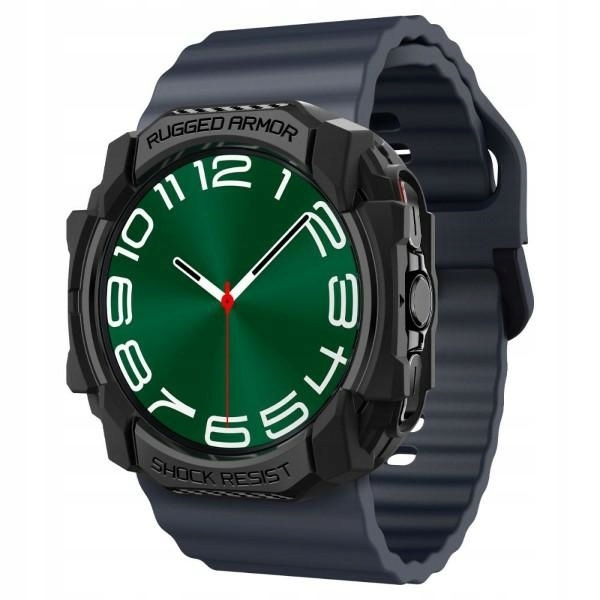 Spigen Rugged Armor Samsung Watch Ultra 47mm czarny/matte black ACS08426