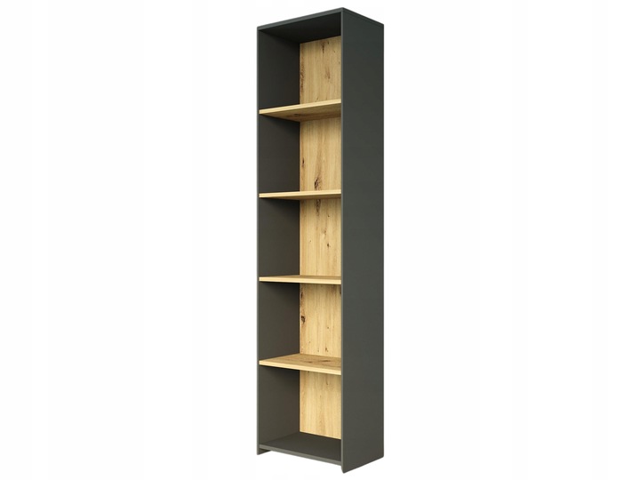 REGAŁ 40CM PÓŁKA SZAFKA KSIĄŻKI SEGREGATORY B-40 ANTRACYT MIX ARTISAN