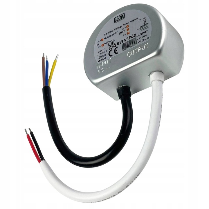 Zasilacz 230V 12V 30W 2.5A Dopuszkowy Do Taśmy LED Ledów Transformator