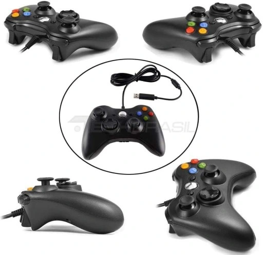 GAMEPAD PAD do XBOX 360 PC KONSOLI USB DUAL SHOCK