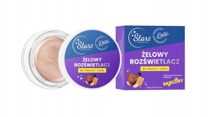 stars from the stars Wedel żelowy rozświetlacz do twarzy i ciała bajeczny