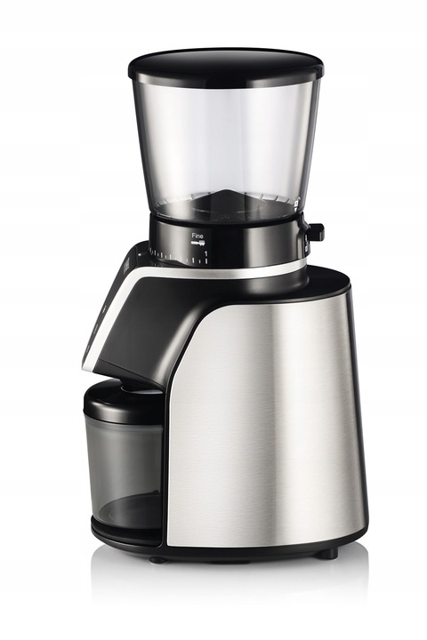 Młynek żarnowy do kawy elektryczny 31 POZIOMÓW STOPNIA MIELENIA 165W