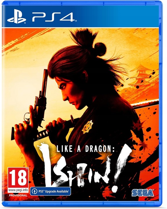YAKUZA LIKE A DRAGON ISHIN ! - Nowa Gra PS4 / PS5 - Płyta Blu-ray