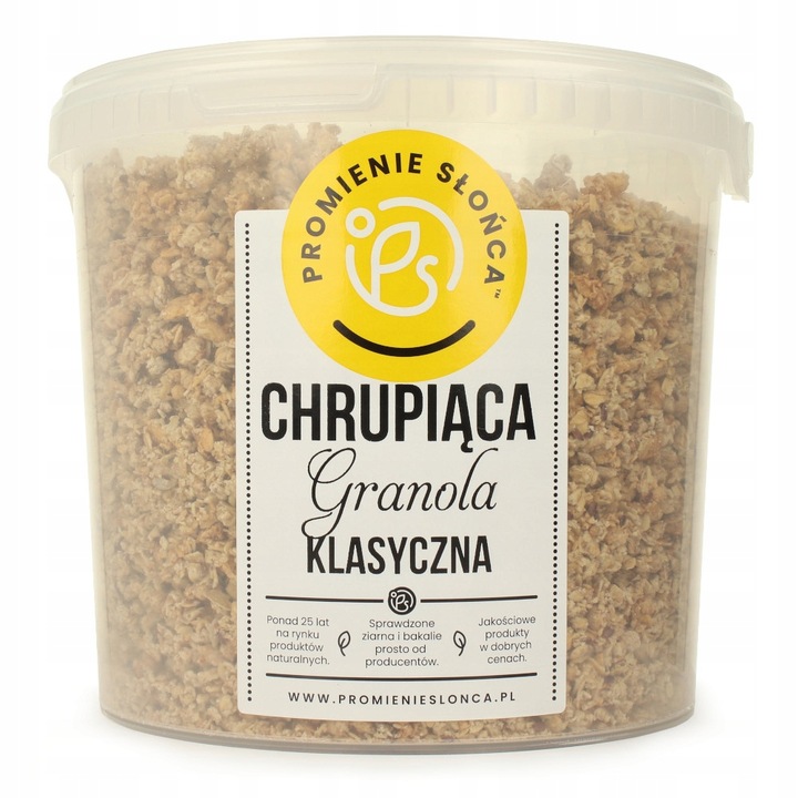 Chrupiąca Granola KLASYCZNA 2000 g 2 kg | ŚNIADANIE