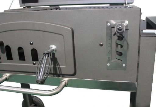 Grill węglowy Angular XXL ruszt żeliwny 70 x 46 cm Activa 11250C